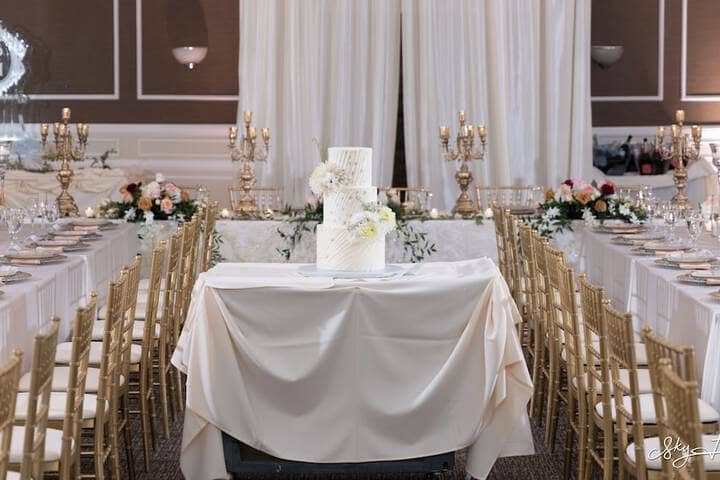 Indoor wedding
